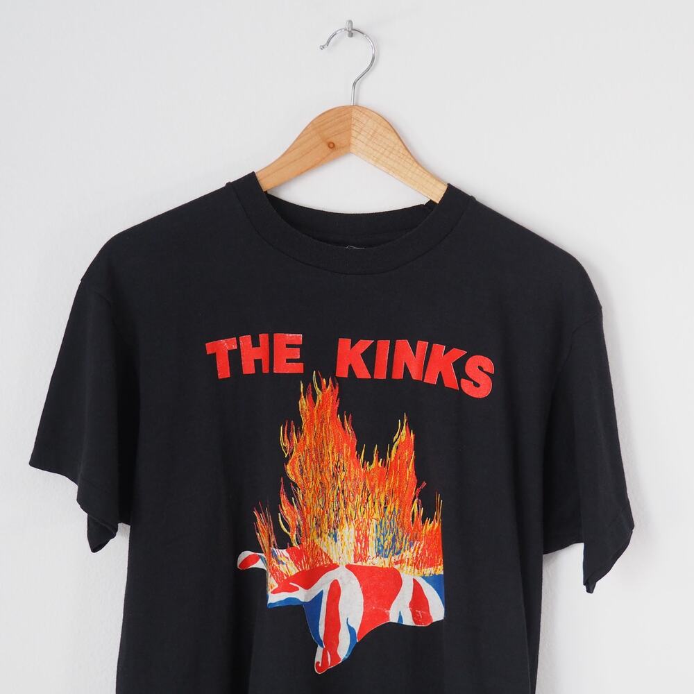 Vintage 1988 The Kinks ‘UK Jive Across America’ Tour Shirt